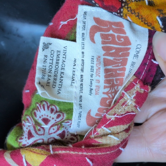 ✨ Kantha Bae Cowl Split Pullover Osfm - Picture 6 of 10